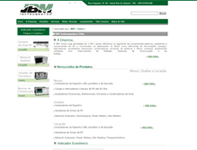 Tablet Screenshot of jbminstrumentos.com.br